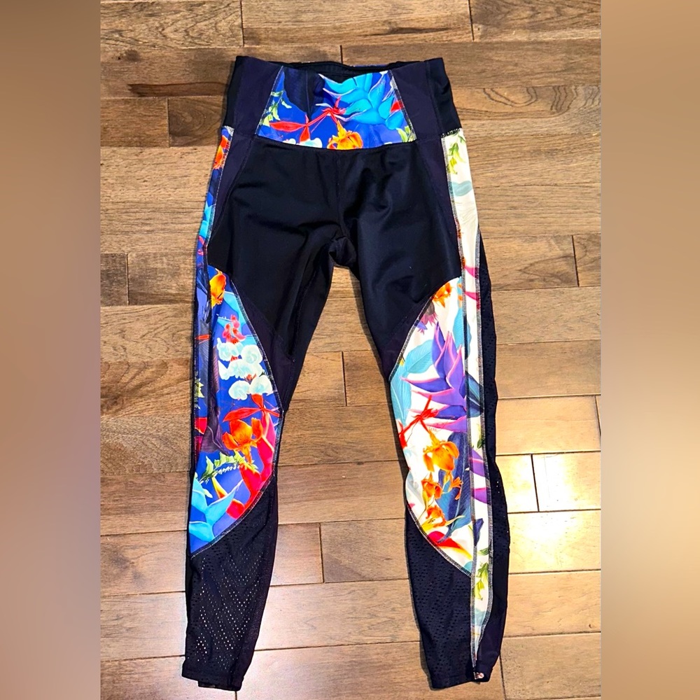 Precision High Rise Tropical Athleta Leggings